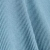 AINDREA Stitched Rib Open Neck Polo Shirt