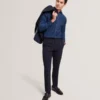 AIRTON Pure Wool Woven Long Sleeve Shirt