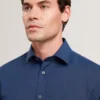AIRTON Pure Wool Woven Long Sleeve Shirt