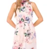 ALINA Bow Tie Sleeveless Maxi Dress