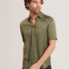 ALLISTR Geometric Tile Print Short Sleeve Shirt