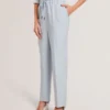 BALLIA Elastic Waist Tailored Woven Joggers