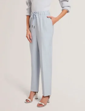 BALLIA Elastic Waist Tailored Woven Joggers