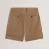 BARNHAM Regular Fit Cotton Blend Chino Shorts