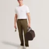 BARTOL Lightweight Cotton Linen Crew Neck T-Shirt