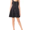 BELLA Sleeveless Square Neck Mini Dress