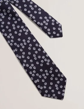 BENTLYY Ditsy Floral Print Silk Tie