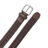 BRAIDED BELT Brown