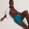 BRENTWD Goldfish Print Drawstring Swim Shorts