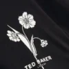 CAHEL Floral Logo Graphic Cotton T-Shirt