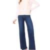 CASSIA Floral Overlay Crew Neck Cardigan