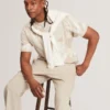 CULVERR Relaxed Linen Blend Elasticated Trousers