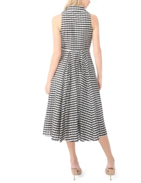 DEMETER Sleeveless Shirt Dress