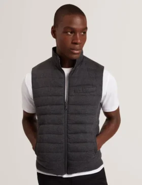 DOPPEL Reversible Fine Knit Quilted Gilet