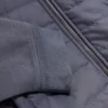 DURANO Quilted Front Zip-Through Knit Jacket
