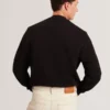 ELATES Herringbone Texture Crew Neck Sweatshirt