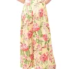 EVELYN Floral Pleated Wide Leg Pants