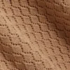 FERRISS Diamond Crochet Knit Cotton T-Shirt