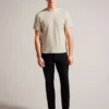 FRUTE Short Sleeve Regular Textured T-Shirt