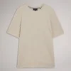 FRUTE Short Sleeve Regular Textured T-Shirt