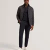 GEROME Quilted Blazer With High Neck Liner