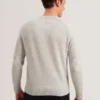 GLANT Cashmere Cable Detail Crew Neck Jumper