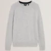 GLANT Cashmere Cable Detail Crew Neck Jumper