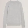 GLANT Cashmere Cable Detail Crew Neck Jumper