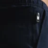 HEFFNER Seersucker Mid-Length Swim Shorts