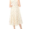 JOANNE Wildflower Sleeveless Smock Midi Dress
