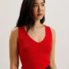 JOSIIY V Neck Sleeveless Top