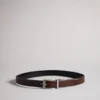 KARMER Reversible Polished Leather Belt