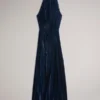 KASSIAH Velvet Midaxi Dress