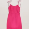 KAVALA Tie Strap Square Neck Mini Dress