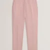 KENLEYT Linen Cotton Woven Dress Pants