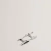 KIPPPER Fish Shape Branded Metal Cufflinks