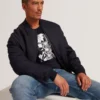 KONEY Botanical Graphic Crew Neck T-Shirt