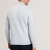 KURNLE T Knit Half Zip Funnel Neck Jumper
