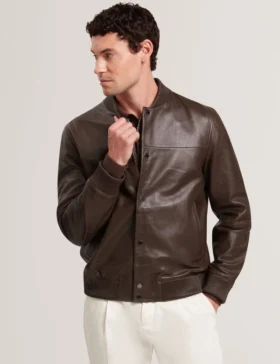 LEEAMS Leather Classic Bomber Jacket
