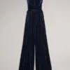LIBBIEY Velvet Jumpsuit