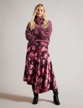 LIZZIEE Midi Skirt