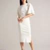 LOUNIA Bodycon Midi Dress