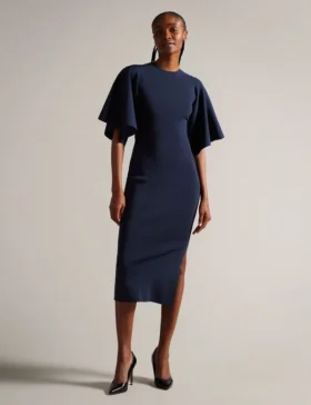 LOUNIA Bodycon Midi Dress