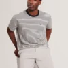LOWETON Slim Leg Stretch Cotton Chino Shorts