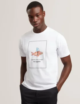 LUCU Goldfish Graphic Pure Cotton T-Shirt