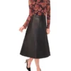 LYNDELLE Leather Maxi Skirt