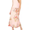 MIDORI 2-in-1 Knit Tank Floral Midi Dress