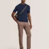 MODERN VISCOSE BLEND CREW Sea Navy
