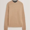 MONYA Textured Stitch Marled Knit Jumper