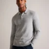 MORAR Long Sleeve T Stitch Knitted Polo MORAR Long Sleeve T Stitch Knitted Polo